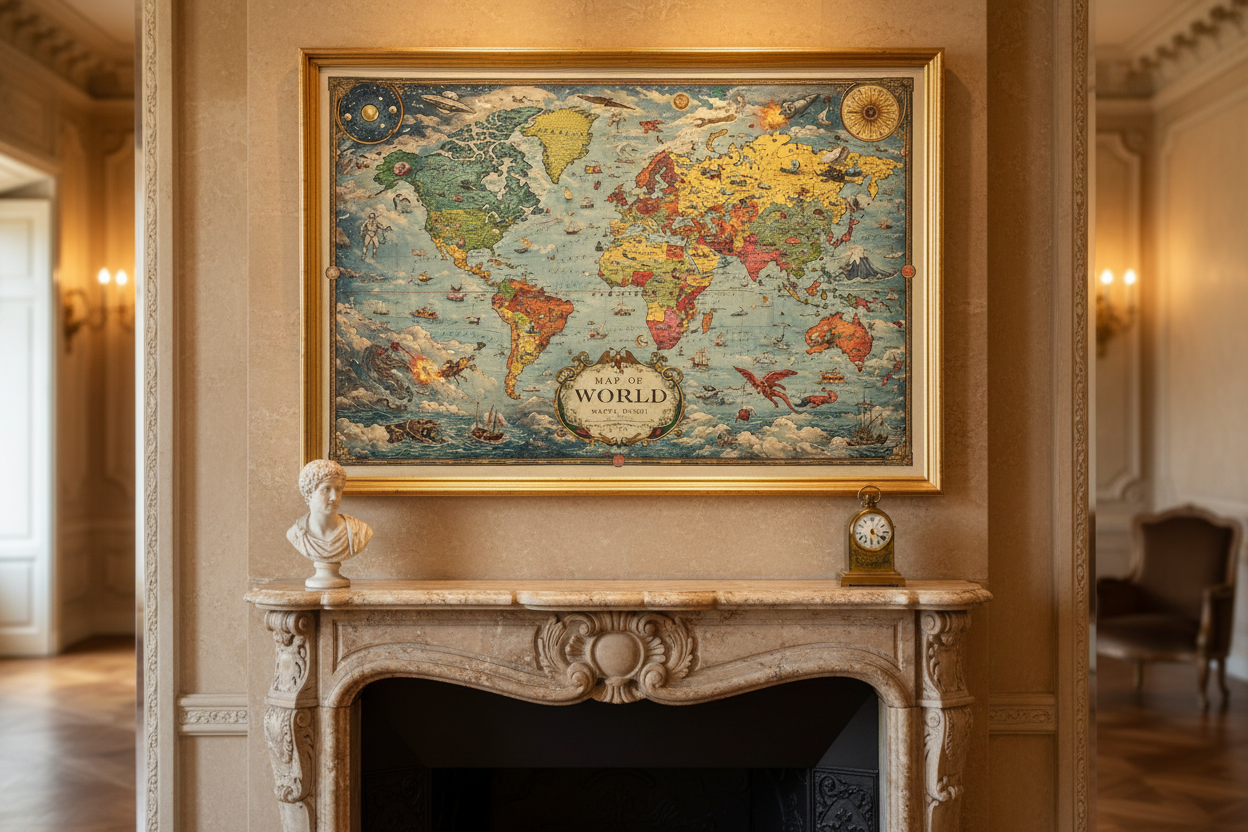 Mythic World Map