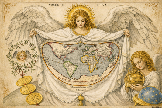 Nosce Te Ipsum Angelic World Map