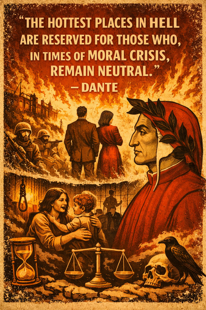 Dante Neutrality Quote Poster