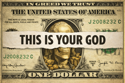 This Is Your God Money Poster