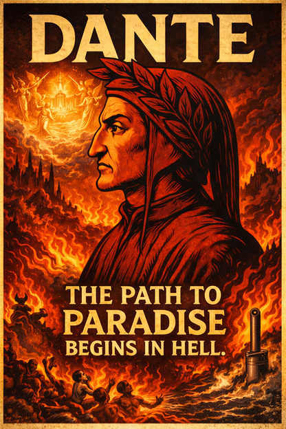 Dante – The Path to Paradise Begins in Hell Poster