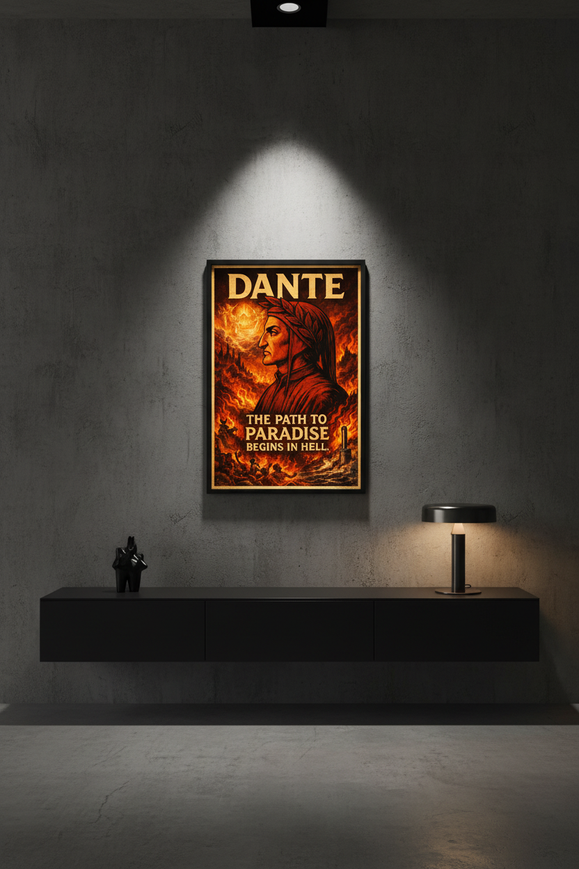 Dante – The Path to Paradise Begins in Hell Poster