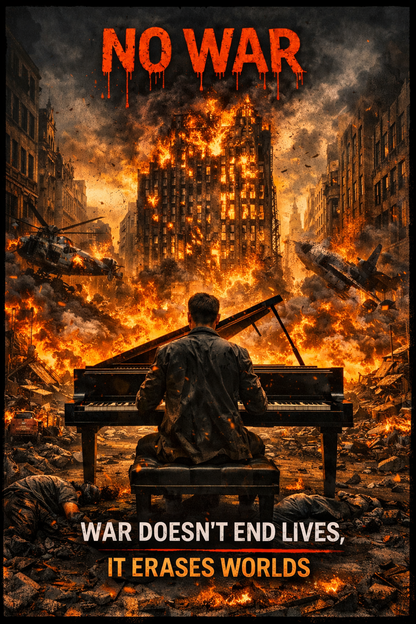 No War Anti-War Poster
