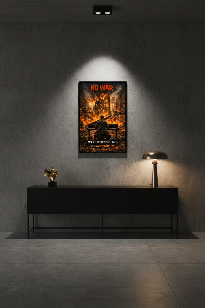 No War Anti-War Poster