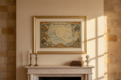 Timeless Croatia Vintage Map