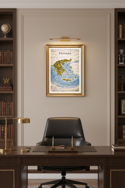 Greece Relief Map
